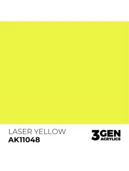 Laser Yellow 3 Gen 17 ml (AK11048) de AK Interactive en 3rd Gen | La Cueva Roja