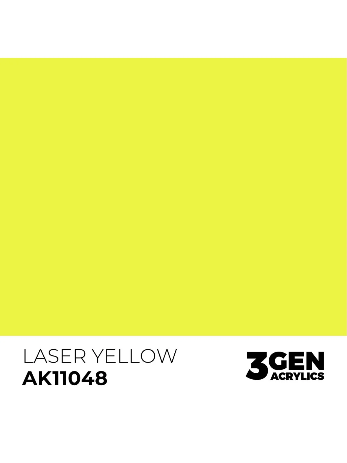 Laser Yellow 3 Gen 17 ml (AK11048) de AK Interactive en 3rd Gen | La Cueva Roja