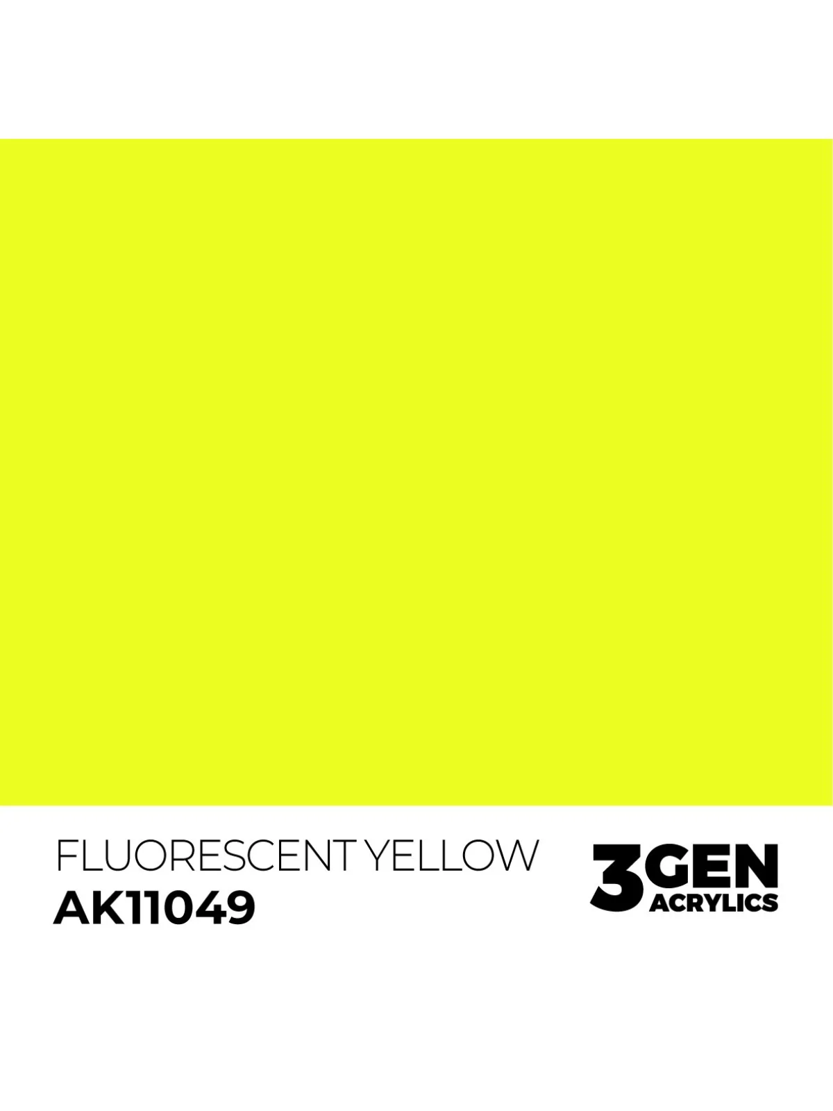 Fluorescent Yellow 3 Gen 17 ml (AK11049) de AK Interactive en 3rd Gen | La Cueva Roja