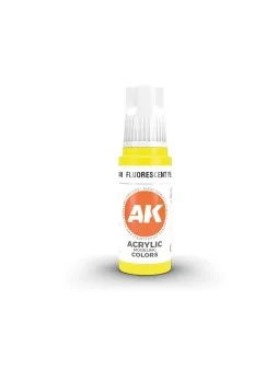 Fluorescent Yellow 3 Gen 17 ml (AK11049) de AK Interactive en 3rd Gen | La Cueva Roja