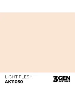 Light Flesh 3 Gen 17 ml (AK11050) de AK Interactive en 3rd Gen | La Cueva Roja