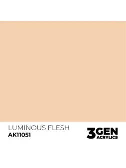 Luminous Flesh 3 Gen 17 ml (AK11051) de AK Interactive en 3rd Gen | La Cueva Roja