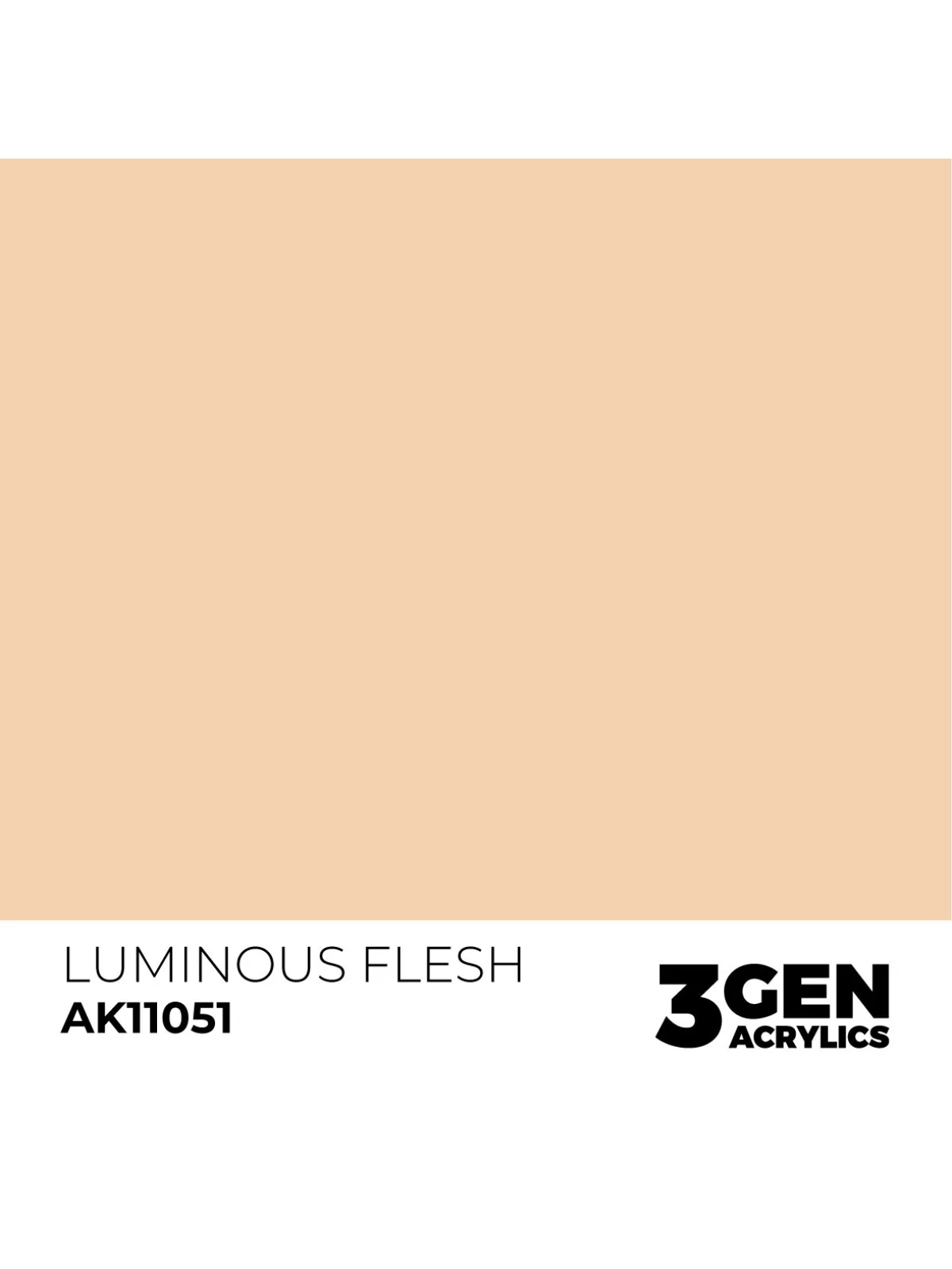Luminous Flesh 3 Gen 17 ml (AK11051) de AK Interactive en 3rd Gen | La Cueva Roja