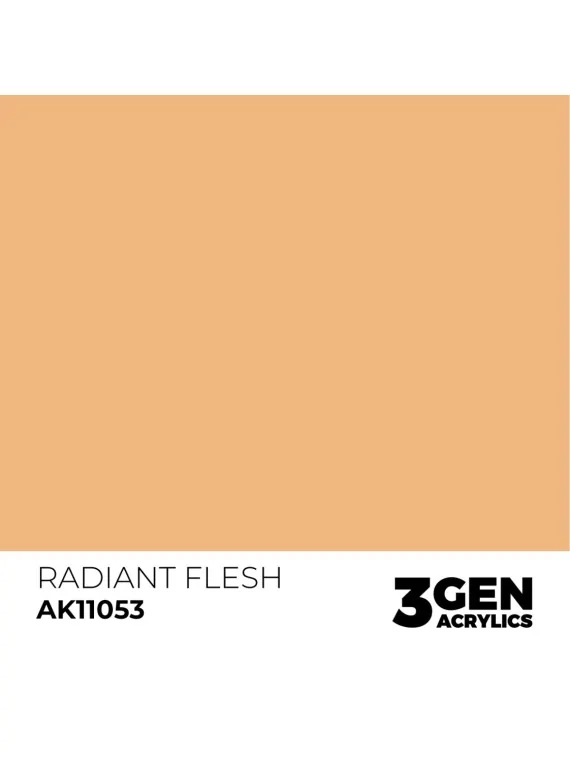 Radiant Flesh 3 Gen 17 ml (AK11053) de AK Interactive en 3rd Gen | La Cueva Roja