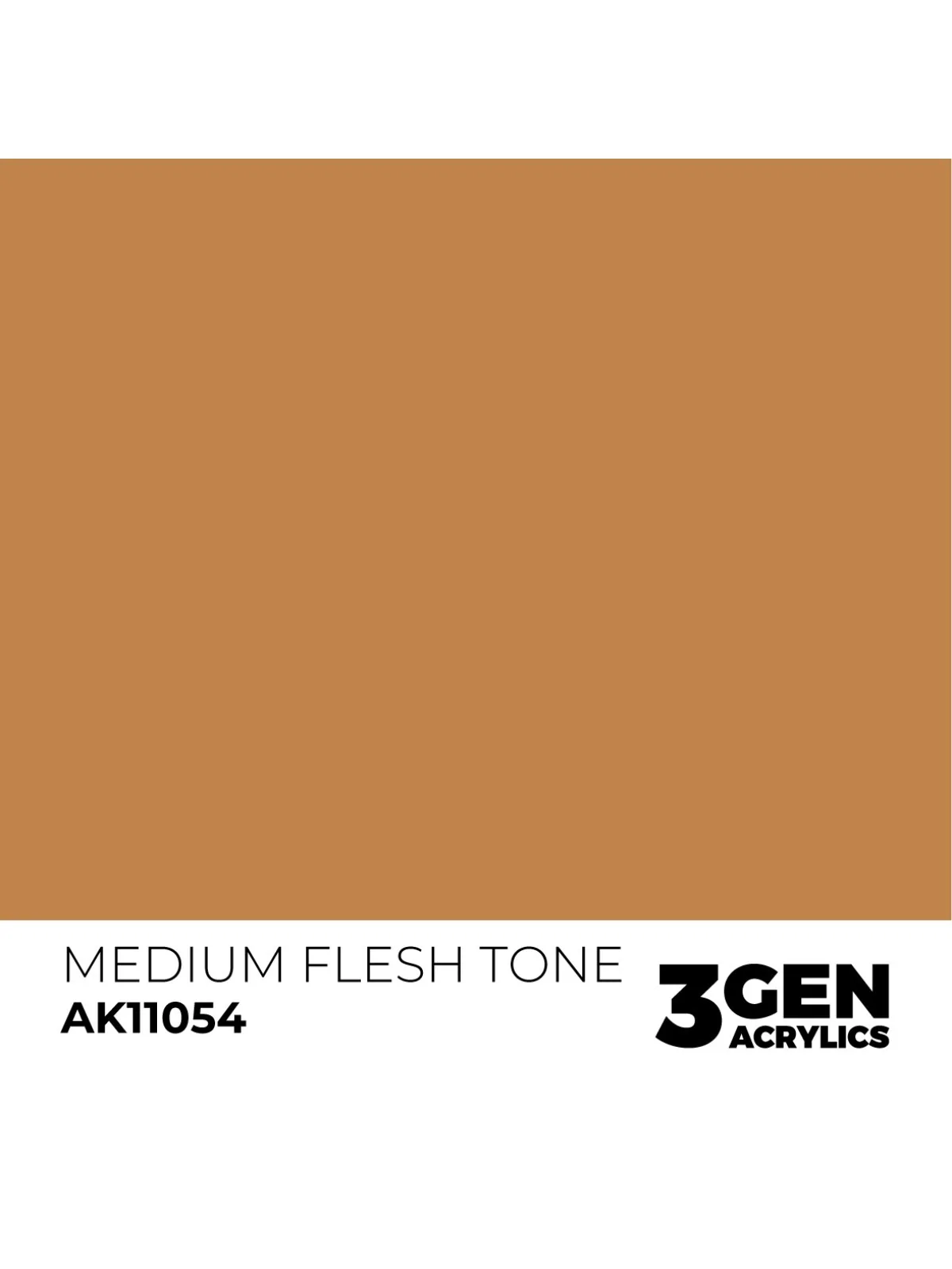 Medium Flesh Tone 3 Gen 17 ml (AK11054) de AK Interactive en 3rd Gen | La Cueva Roja