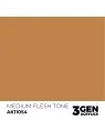 Medium Flesh Tone 3 Gen 17 ml (AK11054) de AK Interactive en 3rd Gen | La Cueva Roja