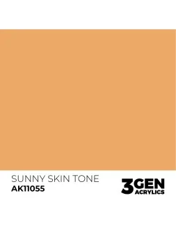 Sunny Skin Tone 3 Gen 17 ml (AK11055) de AK Interactive en 3rd Gen | La Cueva Roja