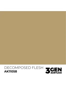 Decomposed Flesh 3 Gen 17 ml (AK11058) de AK Interactive en 3rd Gen | La Cueva Roja
