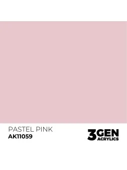 Pink Pastel 3 Gen 17 ml (AK11059) de AK Interactive en 3rd Gen | La Cueva Roja