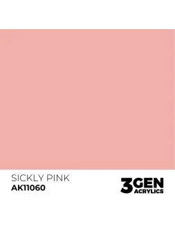 Sickly Pink 3 Gen 17 ml (AK11060) de AK Interactive en 3rd Gen | La Cueva Roja