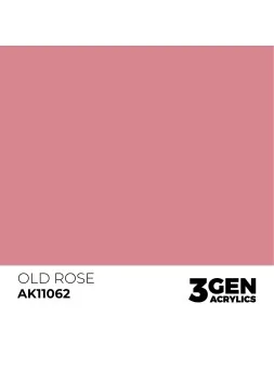 Old Rose 3 Gen 17 ml (AK11062) de AK Interactive en 3rd Gen | La Cueva Roja