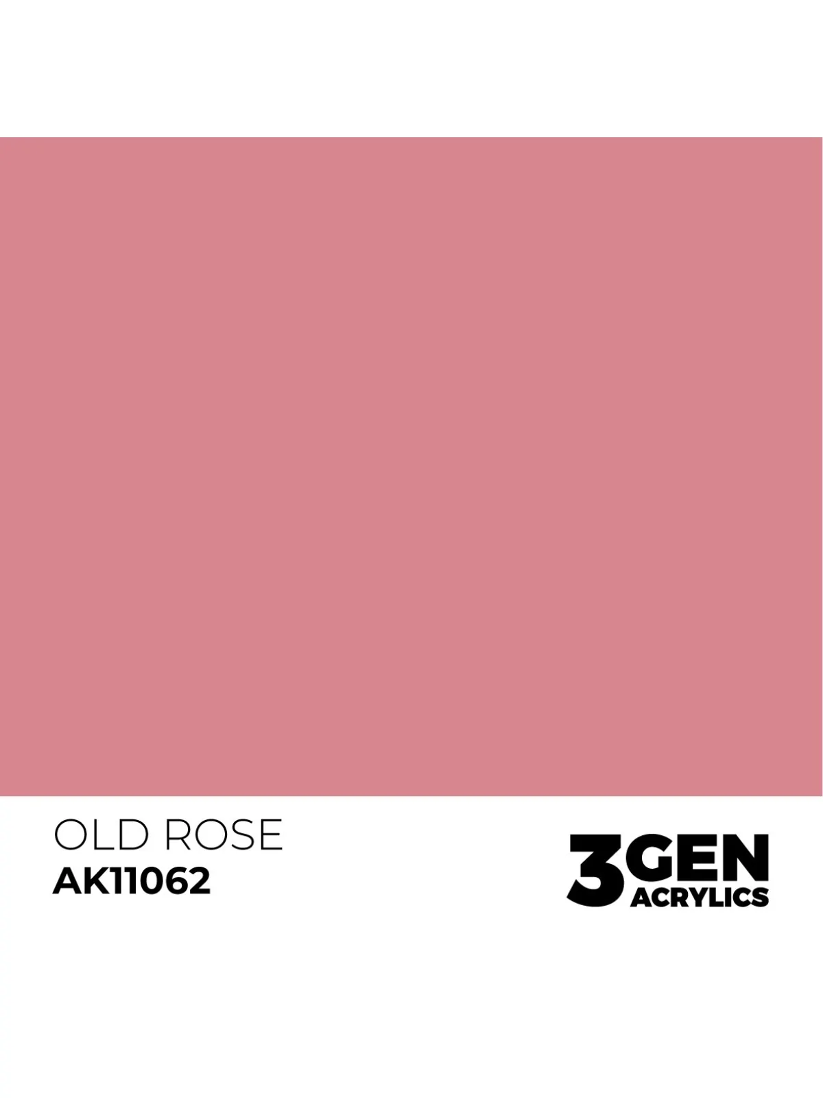 Old Rose 3 Gen 17 ml (AK11062) de AK Interactive en 3rd Gen | La Cueva Roja