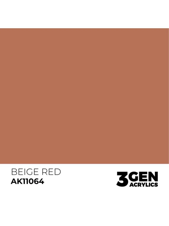Beige Red 3 Gen 17 ml (AK11064) de AK Interactive en 3rd Gen | La Cueva Roja