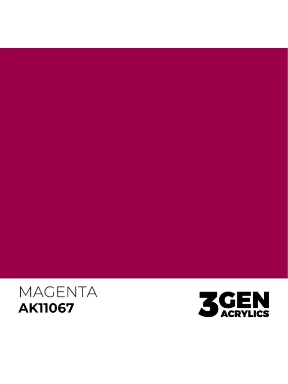 Magenta 3 Gen 17 ml (AK11067) de AK Interactive en 3rd Gen | La Cueva Roja