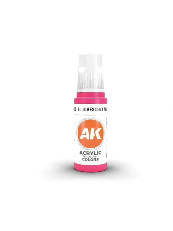 Fluorescent Magenta 3 Gen 17 ml (AK11068) de AK Interactive en 3rd Gen | La Cueva Roja
