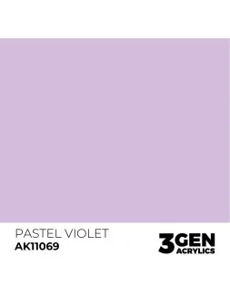 Violet Pastel 3 Gen 17 ml (AK11069) de AK Interactive en 3rd Gen | La Cueva Roja