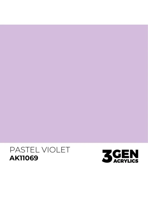 Violet Pastel 3 Gen 17 ml (AK11069) de AK Interactive en 3rd Gen | La Cueva Roja