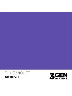 Blue Violet 3 Gen 17 ml (AK11070) de AK Interactive en 3rd Gen | La Cueva Roja