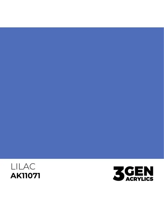 Lilac 3 Gen 17 ml (AK11071) de AK Interactive en 3rd Gen | La Cueva Roja