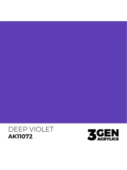 Deep Violet 3 Gen 17 ml (AK11072) de AK Interactive en 3rd Gen | La Cueva Roja