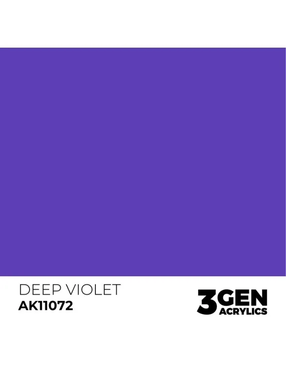 Deep Violet 3 Gen 17 ml (AK11072) de AK Interactive en 3rd Gen | La Cueva Roja