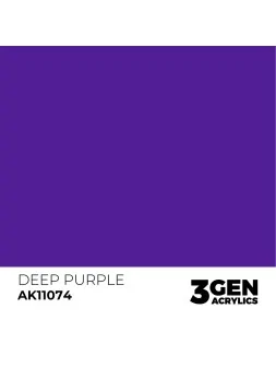 Deep Purple 3 Gen 17 ml (AK11074) de AK Interactive en 3rd Gen | La Cueva Roja