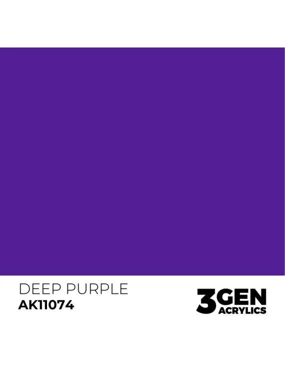 Deep Purple 3 Gen 17 ml (AK11074) de AK Interactive en 3rd Gen | La Cueva Roja