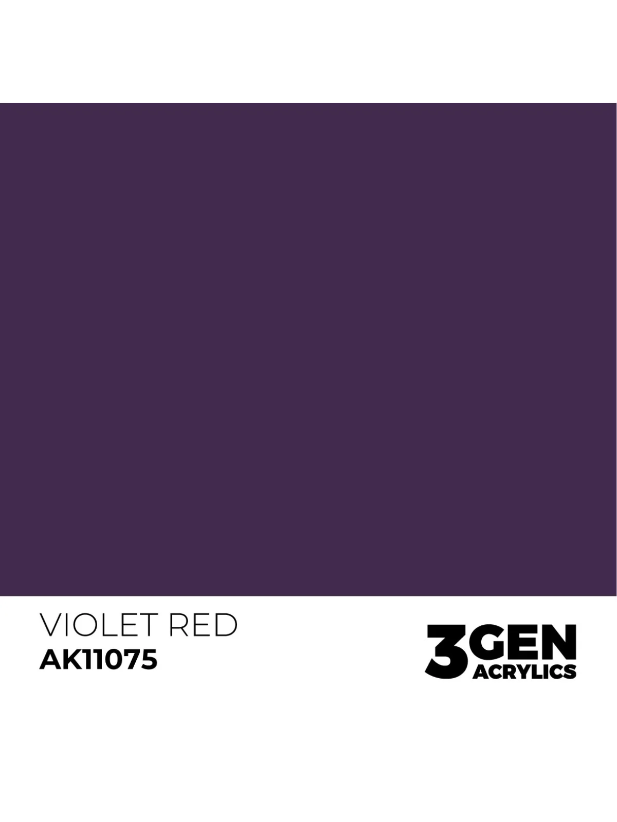 Violet Red 3 Gen 17 ml (AK11075) de AK Interactive en 3rd Gen | La Cueva Roja