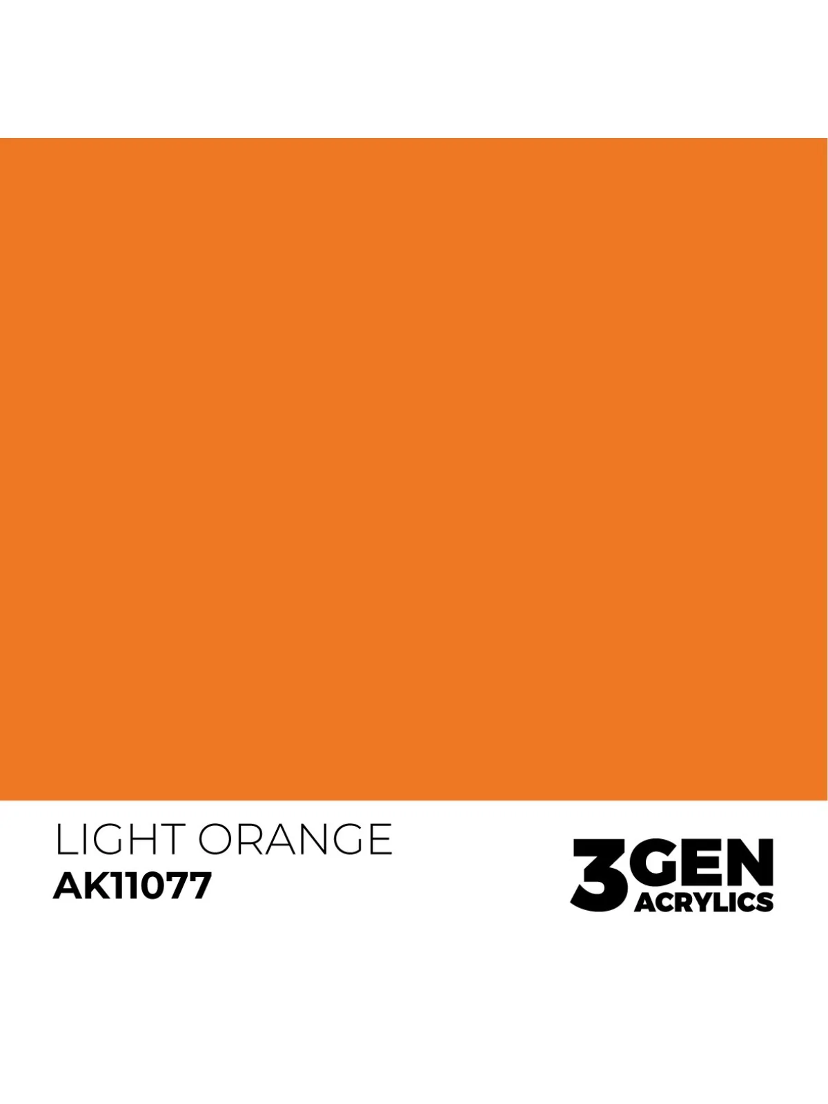 Light Orange 3 Gen 17 ml (AK11077) de AK Interactive en 3rd Gen | La Cueva Roja