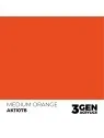 Medium Orange 3 Gen 17 ml (AK11078) de AK Interactive en 3rd Gen | La Cueva Roja