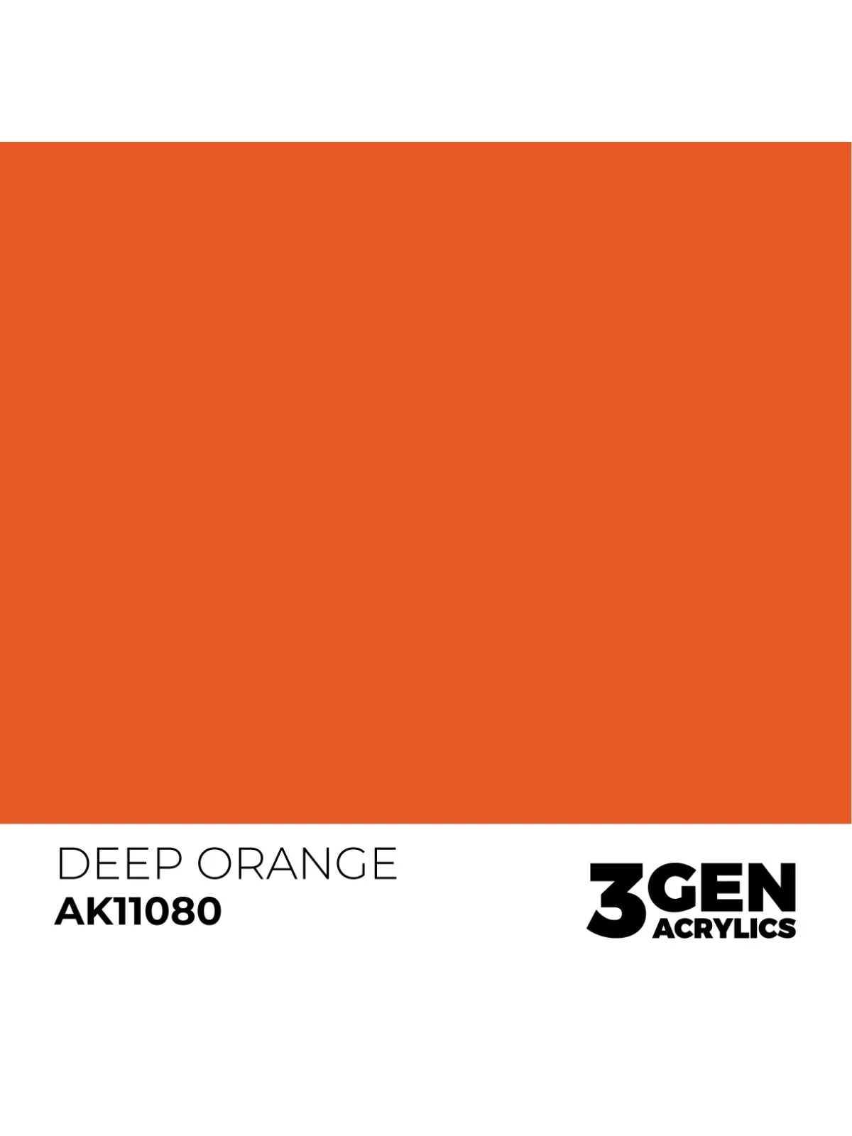 Deep Orange Intense 3 Gen 17 ml (AK11080) de AK Interactive en 3rd Gen | La Cueva Roja