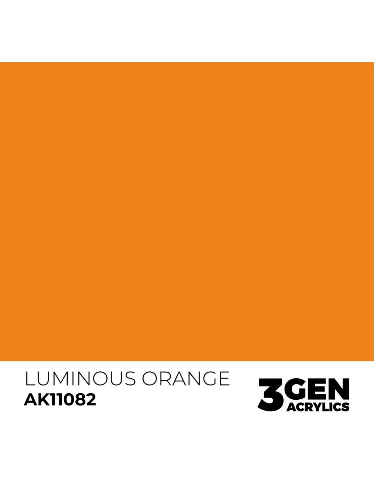 Luminous Orange 3 Gen 17 ml (AK11082) de AK Interactive en 3rd Gen | La Cueva Roja