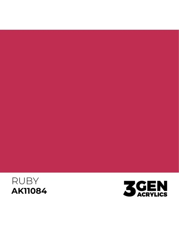 Ruby 3 Gen 17 ml (AK11084) de AK Interactive en 3rd Gen | La Cueva Roja
