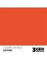 Cadmium Red 3 Gen 17 ml (AK11085) de AK Interactive en 3rd Gen | La Cueva Roja