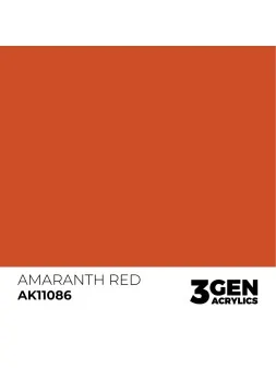 Amaranth Red 3 Gen 17 ml (AK11086) de AK Interactive en 3rd Gen | La Cueva Roja