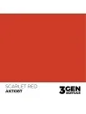Scarlet Red 3 Gen 17 ml (AK11087) de AK Interactive en 3rd Gen | La Cueva Roja