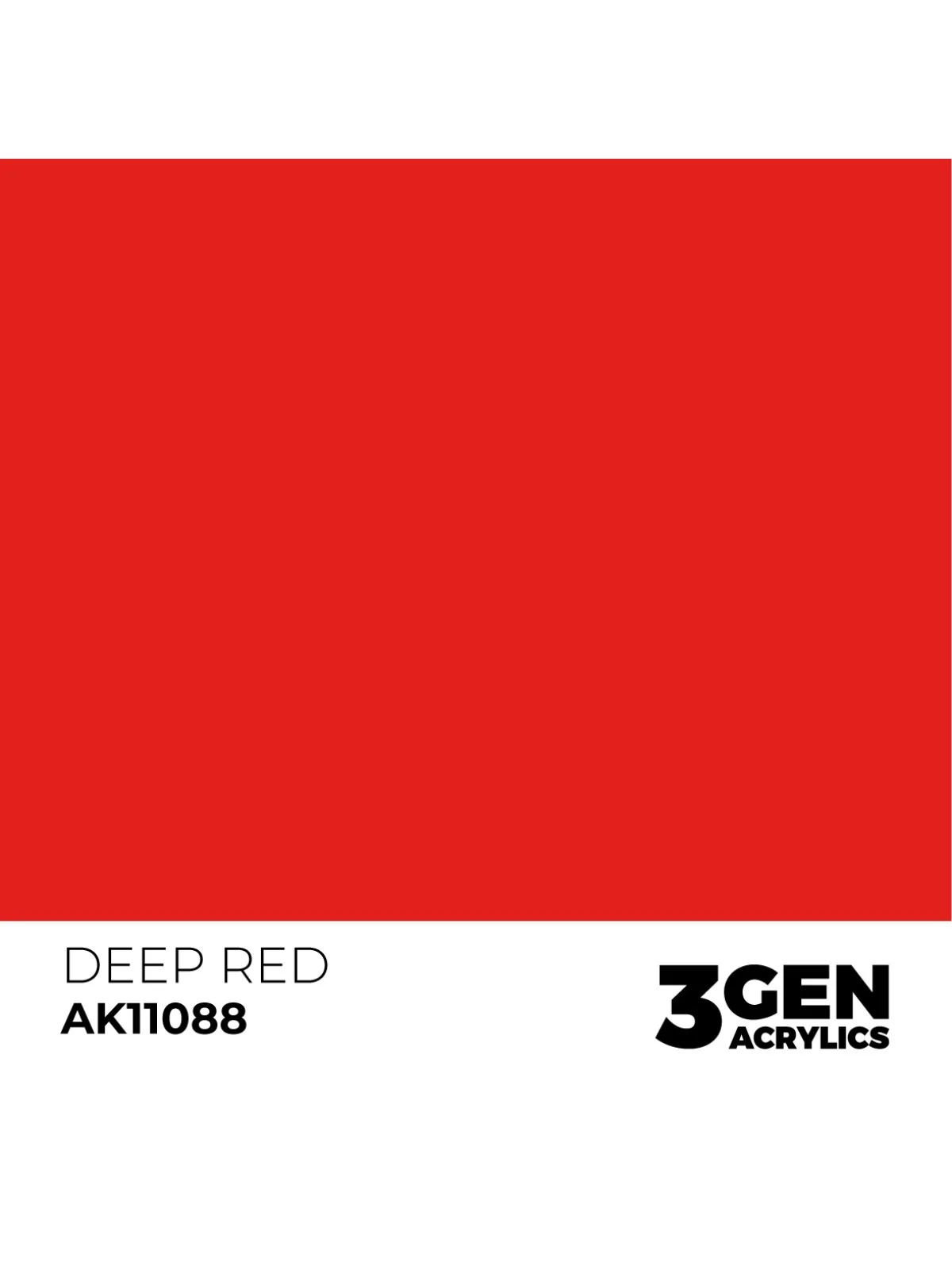 Deep Red Intense 3 Gen 17 ml (AK11088) de AK Interactive en 3rd Gen | La Cueva Roja