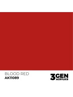Blood Red 3 Gen 17 ml (AK11089) de AK Interactive en 3rd Gen | La Cueva Roja