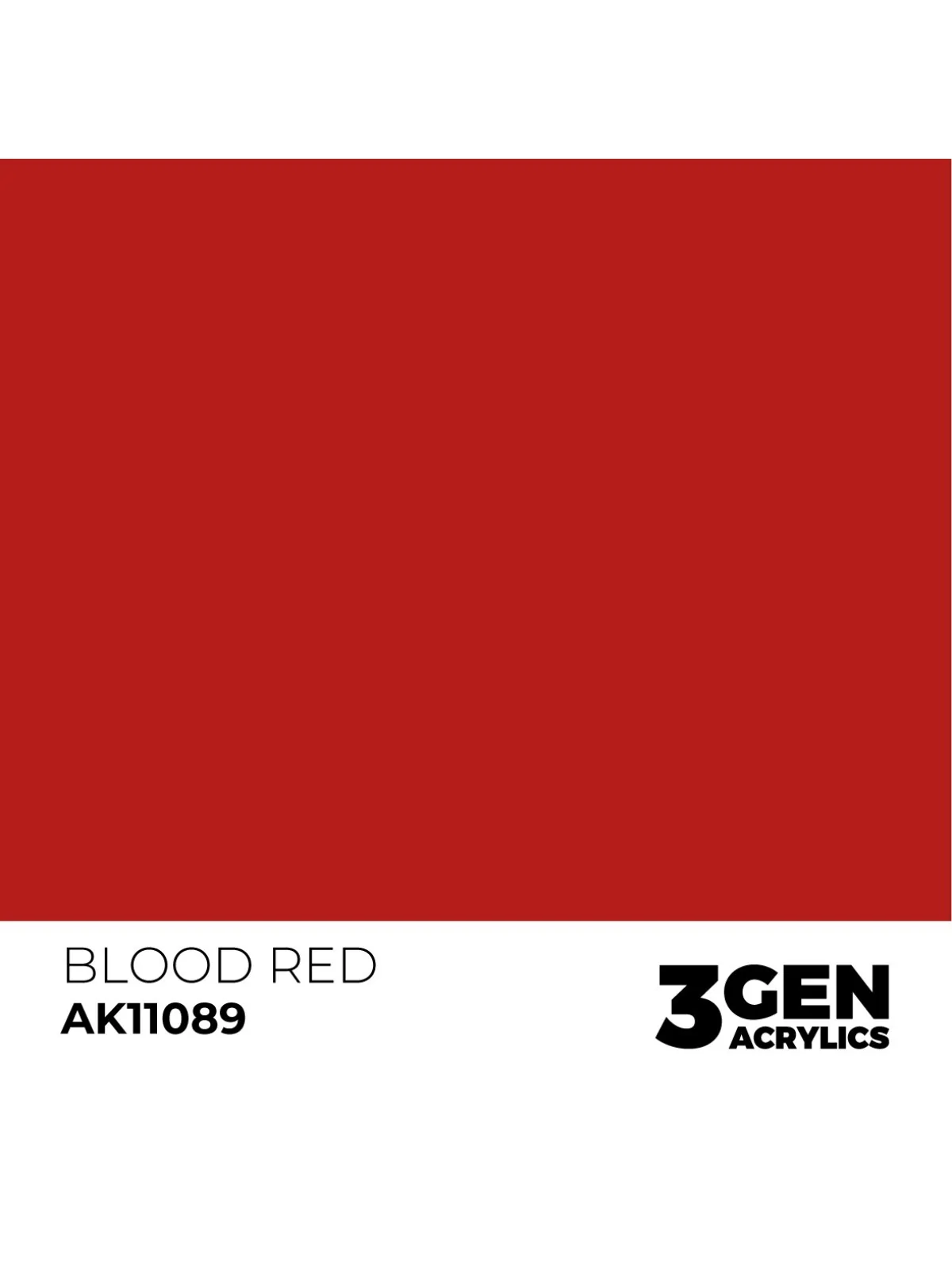 Blood Red 3 Gen 17 ml (AK11089) de AK Interactive en 3rd Gen | La Cueva Roja