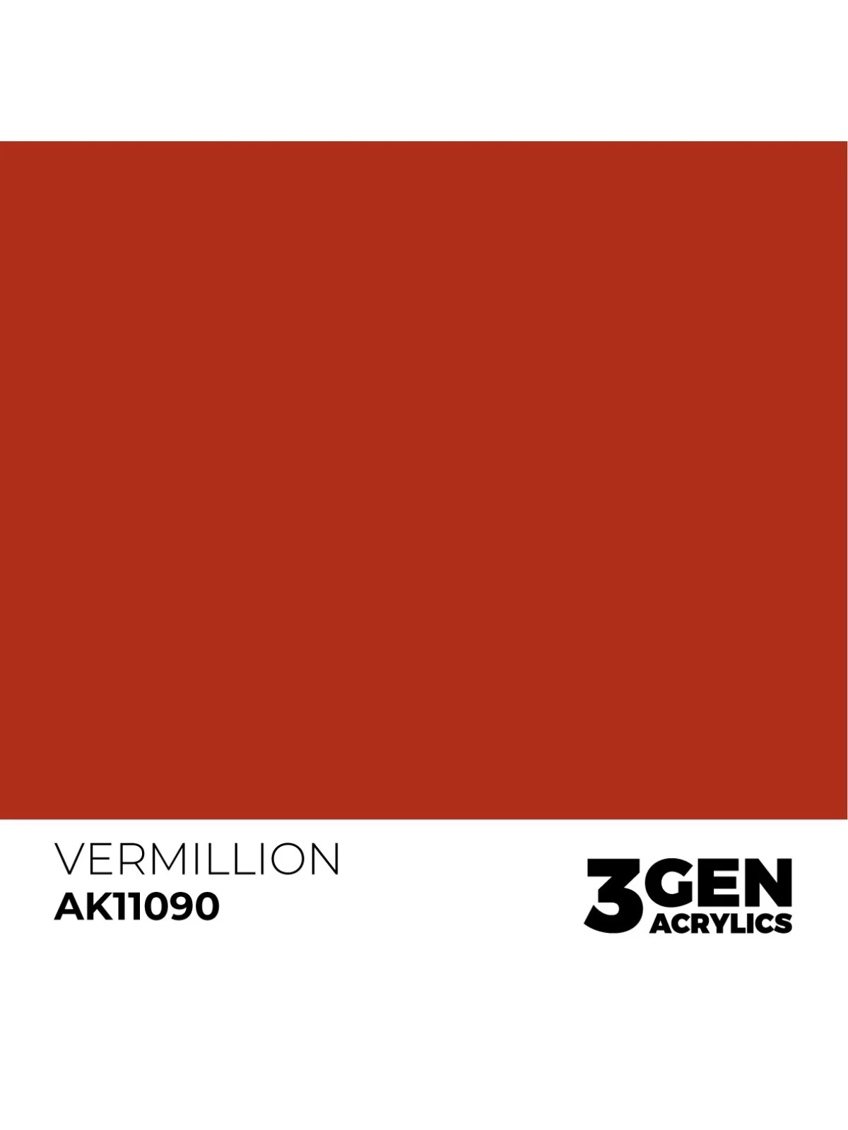 Vermillion 3 Gen 17 ml (AK11090) de AK Interactive en 3rd Gen | La Cueva Roja