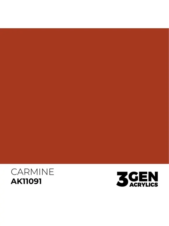 Carmine 3 Gen 17 ml (AK11091) de AK Interactive en 3rd Gen | La Cueva Roja