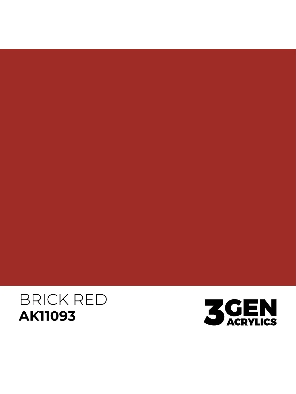 Brick Red 3 Gen 17 ml (AK11093) de AK Interactive en 3rd Gen | La Cueva Roja