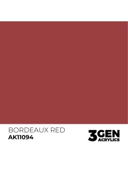 Bordeaux Red 3 Gen 17 ml (AK11094) de AK Interactive en 3rd Gen | La Cueva Roja
