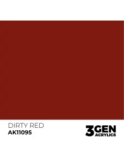 Wine Red 3 Gen 17 ml (AK11096) de AK Interactive en 3rd Gen | La Cueva Roja