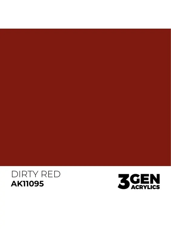 Wine Red 3 Gen 17 ml (AK11096) de AK Interactive en 3rd Gen | La Cueva Roja
