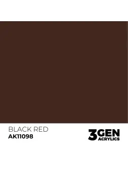 Black Red 3 Gen 17 ml (AK11098) de AK Interactive en 3rd Gen | La Cueva Roja