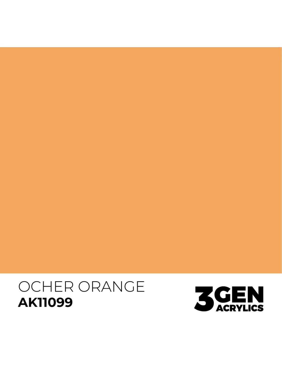 Ocher Orange 3 Gen 17 ml (AK11099) de AK Interactive en 3rd Gen | La Cueva Roja