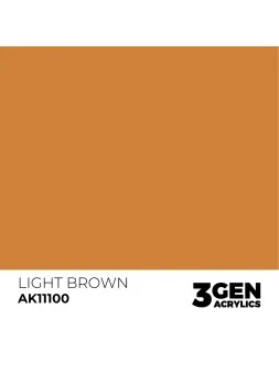 Light Brown 3 Gen 17 ml (AK11100) de AK Interactive en 3rd Gen | La Cueva Roja