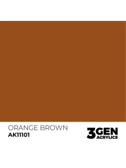 Orange Brown 3 Gen 17 ml (AK11101) de AK Interactive en 3rd Gen | La Cueva Roja