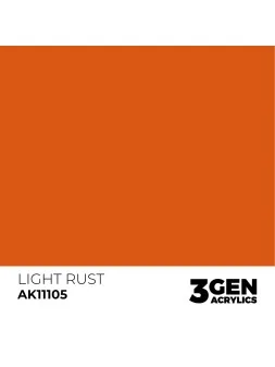Light Rust 3 Gen 17 ml (AK11105) de AK Interactive en 3rd Gen | La Cueva Roja